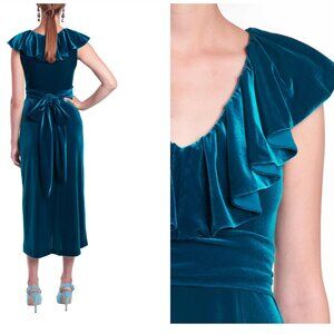 LUISA BECCARIA velvet dress - size IT 42